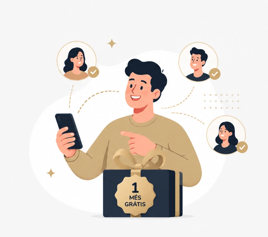 Refer and Earn program illustration